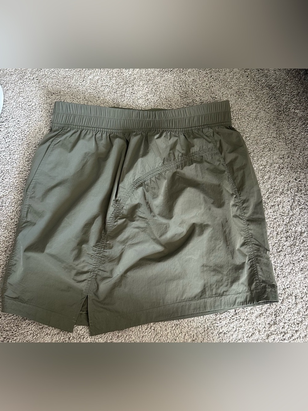lululemon athletica Olive Green Athletic Skirt